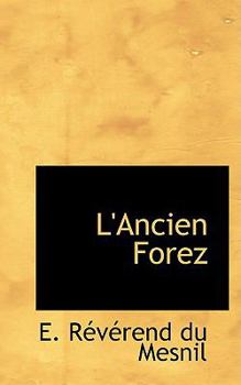 Paperback L'Ancien Forez Book