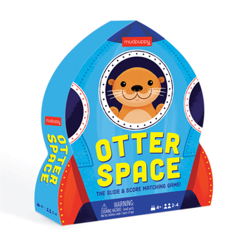 Board Game Otter Space Shaped Box Game Book