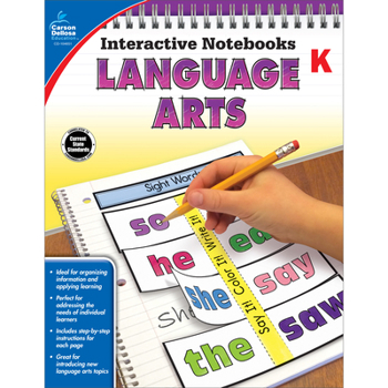 Paperback Language Arts, Grade K Book