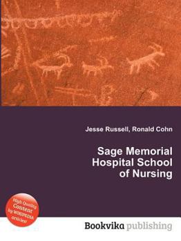 Paperback Sage Memorial Hospital School of Nursing Book
