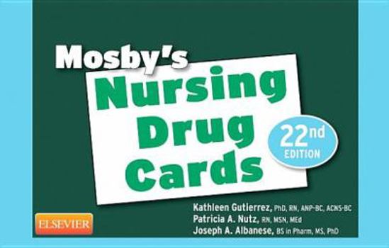Mosby's Nursing Drug Cards