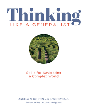 Paperback Thinking Like a Generalist: Skills for Navigating a Complex World Book