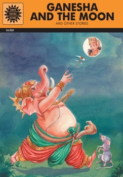 Paperback Ganesha & The Moon Book