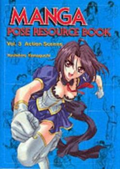 Paperback Manga Pose Resource Book: Action Scenes Book