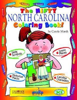 Paperback The Nifty North Carolina Coloring Book! Book