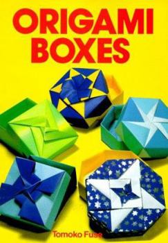 Paperback Origami Boxes Book