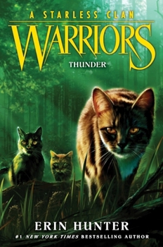 Paperback Warriors: A Starless Clan #4: Thunder Book