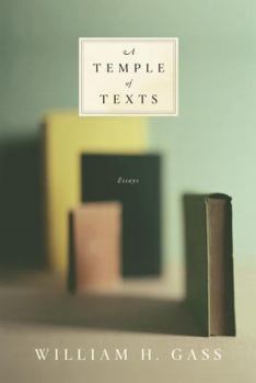 Hardcover A Temple of Texts: Essays Book