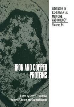 Paperback Iron and Copper Proteins Book