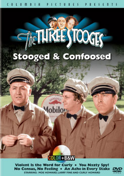 DVD The 3 Stooges: Stooged & Confoosed Book
