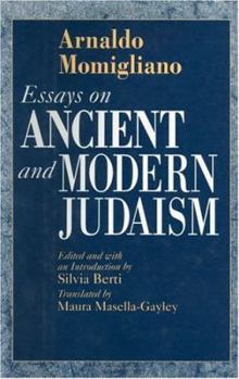 Hardcover Essays on Ancient and Modern Judaism Book