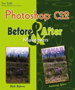 Paperback Photoshop Cs2 Before & After Makeovers Book