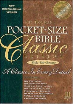 Pocket-Size Bible-NIV-Classic Slide Tab
