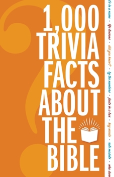 Paperback 1,000 Trivia Facts about the Bible Book