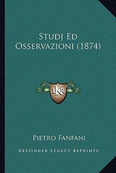 Paperback Studj Ed Osservazioni (1874) [Italian] Book