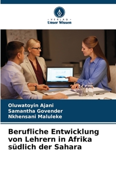 Paperback Berufliche Entwicklung von Lehrern in Afrika südlich der Sahara [German] Book