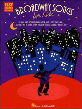 Paperback Broadway Songs for Kids Book