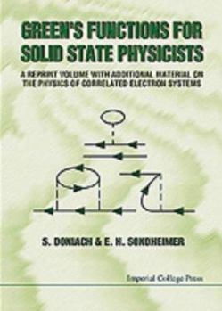 Paperback Green's Functions for Solid State... Book