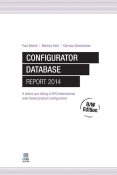 Paperback Configurator Database Report 2014, B/W Edition Book