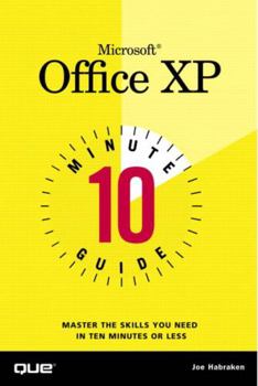 Paperback 10 Minute Guide to Microsoft Office XP Book