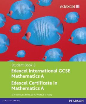 Paperback Edexcel Igcse Maths a Student Book 2 Book