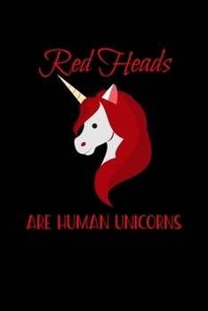 Paperback Redheads Are Human Unicorns: Shopping List Rule Book