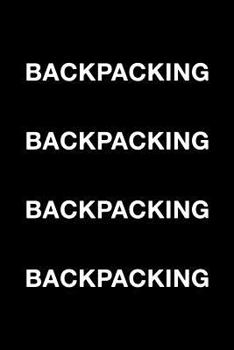 Paperback Backpacking Backpacking Book