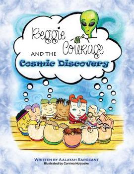 Paperback Reggie Courage and the cosmic discovery [Large Print] Book