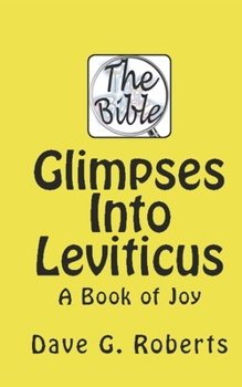 Paperback Glimpses into Leviticus: A Book of Joy Book