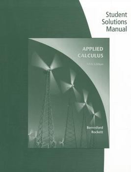 Paperback Applied Calculus and Brief Applied Calculus Student Solutions Manual Book