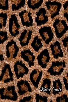 NoteBook: Lined Notebook, Leopard Journal, Unique Diary, Bullet Journal, for Writing - 100 Pages - 6 x 9