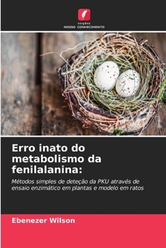 Paperback Erro inato do metabolismo da fenilalanina [Portuguese] Book