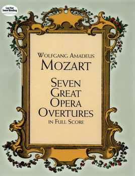 Paperback Seven Great Opera Overtures in Full Score Book