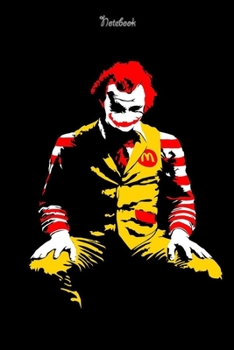 The Jocker Design 3  Notebook Comics For Jocker Fans and Lovers: Lined Notebook / Journal Gift, 120 Pages, 6x9, Soft Cover, Matte Finish