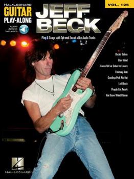 Paperback Jeff Beck: Guitar Play-Along Volume 125 [With CD] Book
