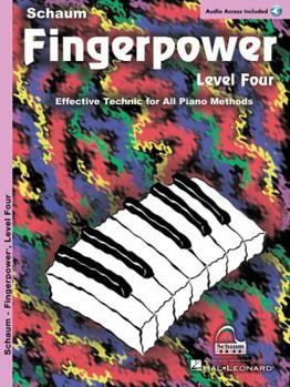 Paperback Fingerpower - Level 4: Book/Online Audio [With CD (Audio)] Book