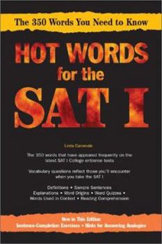 Paperback Hot Words for the SAT I Book