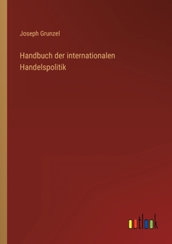 Paperback Handbuch der internationalen Handelspolitik [German] Book