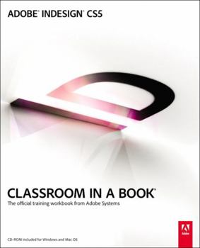 Paperback Adobe Indesign Cs5 Classroom in a Book [With CDROM] Book