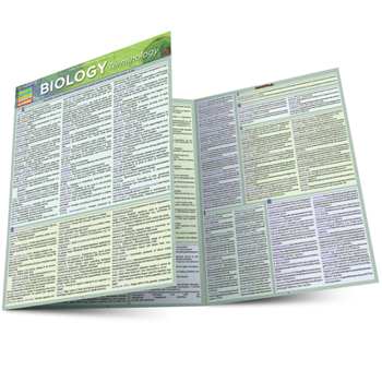 Misc. Biology Terminology: Quickstudy Laminated Reference Guide Book