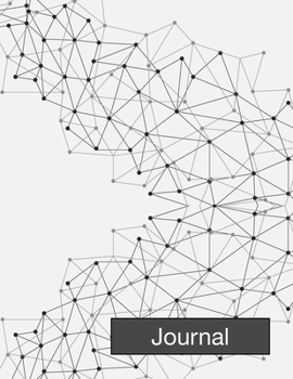 Journal| Abstract Journal Notebook Grid Sturdy High Quality Premium White Paper 8.5x11 pages| Journal For Woman | Journal For Man| Journal Notebook For Students| Journal For Work| School Journal