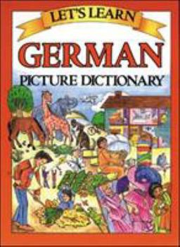 Hardcover Let's Learn German Dictionary Book