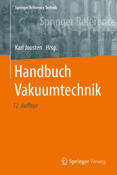 Hardcover Handbuch Vakuumtechnik [German] Book