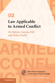 Hardcover Law Applicable to Armed Conflict Book