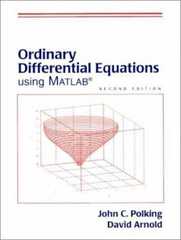 Paperback Ordinary Differential Equations Using MATLAB Book
