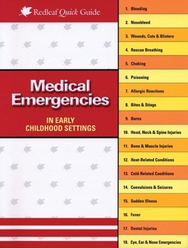 Spiral-bound Medical Emergencies in Child Care Settings Book