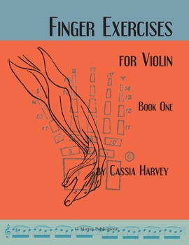 Paperback Finger Exercises for the Violin, Book One Book