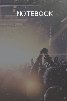 journal: journal notebook with beautiful Music cover (journal book) model 2: Lined journal ,120 pages ,6x9 , Soft cover, Matte finish