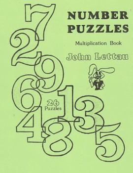 Paperback Number Puzzles-Multiplication Book