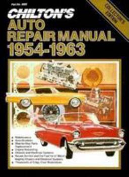 Hardcover Chilton's Auto Repair Manual 1954-63 Book